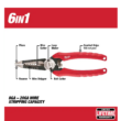 Milwaukee 48-22-8315-48-22-3079 15 in. PACKOUT Tote with 6-in-1 Wire Stripper Pliers