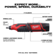 Milwaukee 2407-22-2460-20-48-11-2460 M12 12V Lithium-Ion Cordless 3/8 in. Drill/Driver Kit with M12 Rotary Tool and 6.0 Ah XC Battery Pack