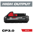 Milwaukee 2621-20-48-11-1837 M18 18V Lithium-Ion Cordless SAWZALL Reciprocating Saw with Two 3.0Ah Batteries