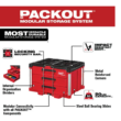 Milwaukee 48-22-8443-8442 PACKOUT 22 in. 3-Drawer and 2-Drawer