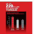Milwaukee 2565-20 M12 FUEL 12V Lithium-Ion Brushless Cordless 1/2 in. Right Angle Impact Wrench (Tool-Only)