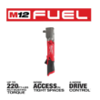 Milwaukee 2564-20-2565-20 M12 FUEL 12V Lithium-Ion Brushless Cordless 3/8 in. and 1/2 in. Right Angle Impact Wrenches Set (2-Tool)