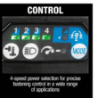 Makita XWT14Z 18V LXT Lithium-Ion Brushless Cordless 4-Speed 1/2 in. Sq. Drive Impact Wrench w/ Friction Ring Anvil, Tool Only