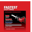 Milwaukee 2719-20 M18 FUEL 18V Lithium-Ion Brushless Cordless HACKZALL Reciprocating Saw (Tool-Only)