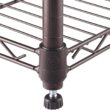 TRINITY 4-Tier Indoor Wire Shelving Rack, 36” x 14” x 54”, NSF, Dark Bronze