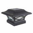 Classy Caps Kingsbridge Dual Lighting Solar Post Cap, 2-pack