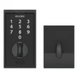 Schlage Touch Century Matte Black Electronic Deadbolt Lock Lighted Keypad Touchscreen