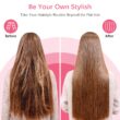 MiroPure Enhanced Hair Straightener Brush by MiroPure, 2-in-1 Ionic Straightening Brush