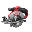 Milwaukee 2445-20-2530-20-48-59-2420 M12 12V Lithium-Ion Cordless Jig Saw and 5-3/8 in. Circular Saw Combo Kit W/ (1) 2.0Ah Battery and Charger