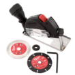 Milwaukee 2522-21XC-2415-20 M12 FUEL 12V 3 in. Lithium-Ion Brushless Cordless Cut Off Saw Kit with M12 3/8 in. Right Angle Drill