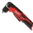Milwaukee 2551-22-2415-20 M12 FUEL SURGE 12V Lithium-Ion Brushless Cordless 1/4 in. Hex Impact Driver Compact Kit with M12 Right Angle Drill