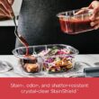 Rubbermaid 5-Piece Meal Prep Containers with Lids