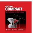 Milwaukee 2551-22-2505-20 M12 FUEL 12V Li-Ion Cordless SURGE 1/4 in. Hex Impact Driver and 4-in-1 Installation 3/8 in. Drill Driver Combo Kit