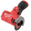 Milwaukee 2522-20-49-94-3000-49-94-3000 M12 FUEL 12-Volt 3 in. Lithium-Ion Brushless Cordless Cut Off Saw (Tool-Only) with 3 in. Metal Cut Off Wheels (6-Pack)