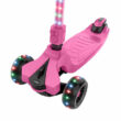 Jetson Saturn 3 Wheel Light-up Folding Kick Scooter Pink