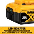 DEWALT DCB205-2CK 20V Max Battery Starter Kit with 2 Batteries, 5.0Ah