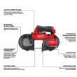 Milwaukee Band Saw 2529-20 M12 FUEL 12V Lithium-Ion Cordless Compact (Tool-Only)