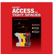 Milwaukee 2960-22 M18 FUEL GEN-2 18V Lithium-Ion Mid Torque Brushless Cordless 3/8 in. Impact Wrench with Friction Ring Kit