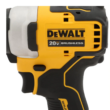 DEWALT DCF809C2 ATOMIC 20-Volt MAX Cordless Brushless Compact 1/4 in. Impact Driver, (2) 20-Volt 1.3Ah Batteries, Charger & Bag
