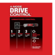 Milwaukee 2564-22 M12 FUEL 12V Lithium-Ion Brushless Cordless 3/8 in. Right Angle Impact Wrench Kit with Two 2.0 Ah Batteries
