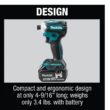 Makita XT288T 18V LXT Lithium-Ion Brushless Cordless Combo Kit 5.0 Ah (2-Piece)