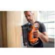 RIDGID R09891B-AC8400802 18V Brushless Cordless 18-Gauge 2-1/8 in. Brad Nailer with CLEAN DRIVE Technology with 18V 2.0 Ah Lithium-Ion Battery