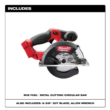 Milwaukee 2782-20 M18 FUEL 18-Volt Lithium-Ion Brushless Cordless Metal Cutting 5-3/8 in. Circular Saw (Tool-Only) w/ Metal Saw Blade