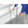 Alera ALESW503618SR 4-Shelf Wire Rack 36" x 18" x 72", Sliver