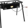 Concord Double Propane Burner, Outdoor 2 Burner Camping Stove