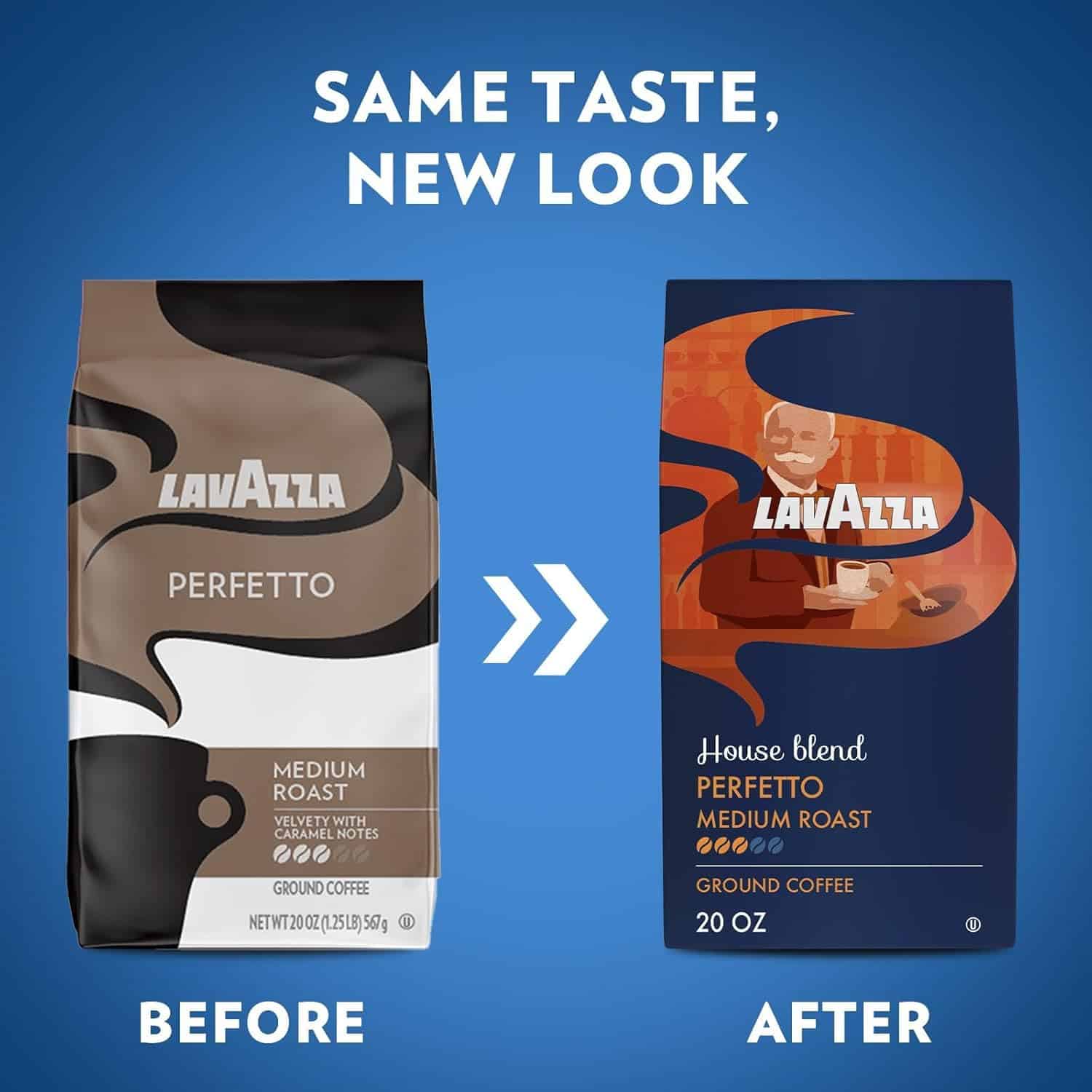 Lavazza Perfetto Ground Coffee Blend 20 Perfetto Ground Dark Roast, Perfetto Ground, Dark Roast, 120 Ounce, (Pack of 6) Authentic Italian, Arabic, Blended And Roated in Italy, Value Pack Lavazza Perfetto Ground Coffee Blend 20 Perfetto Ground Dark Roast, Perfetto Ground, Dark Roast, 120 Ounce, (Pack of 6) Authentic Italian, Arabic, Blended And Roated in Italy, Value Pack - Image 7
