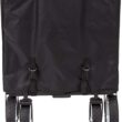 MacSports Collapsible Folding Outdoor Utility Wagon, Black