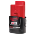 Milwaukee 2420-21 M12 12V Lithium-Ion HACKZALL Cordless Reciprocating Saw Kit with One 1.5Ah Batteries, Charger and Tool Bag