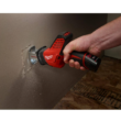 Milwaukee 2420-21-2457-20-48-11-2460 M12 12V Lithium-Ion HACKZALL Cordless Reciprocating Saw Kit with M12 3/8 in. Ratchet and 6.0 Ah XC Battery Pack