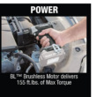 Makita XWT13ZB 18V LXT Sub-Compact Lithium-Ion Brushless Cordless 1/2 in. Square Drive Impact Wrench (Tool-Only)