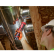 Milwaukee 2467-20-2460-20-48-11-2460 M12 12V Lithium-Ion Cordless 1/4 in. Right Angle Hex Impact Driver with M12 Rotary Tool and 6.0 Ah XC Battery Pack