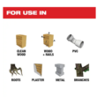 Milwaukee 2719-20 M18 FUEL 18V Lithium-Ion Brushless Cordless HACKZALL Reciprocating Saw (Tool-Only)