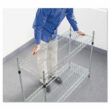 Alera ALESW504824SR Industrial Heavy-Duty Wire Shelving Starter Kit, 4-Shelf, 48" x 24" x 72"