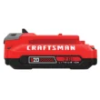 CRAFTSMAN V20 Lithium Ion Battery, 2.0-Amp Hour, 2 Pack (CMCB202-2)
