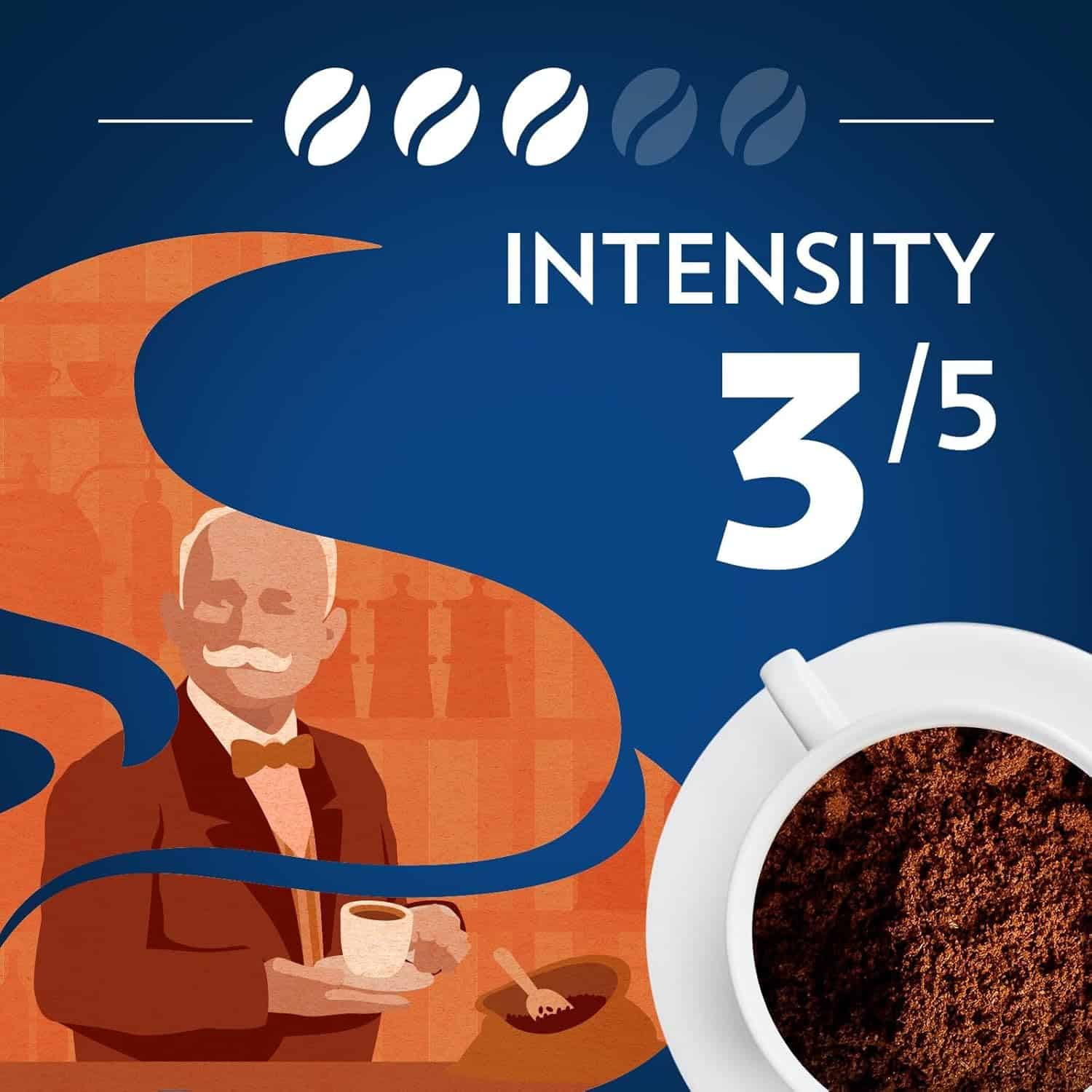 Lavazza Perfetto Ground Coffee Blend 20 Perfetto Ground Dark Roast, Perfetto Ground, Dark Roast, 120 Ounce, (Pack of 6) Authentic Italian, Arabic, Blended And Roated in Italy, Value Pack Lavazza Perfetto Ground Coffee Blend 20 Perfetto Ground Dark Roast, Perfetto Ground, Dark Roast, 120 Ounce, (Pack of 6) Authentic Italian, Arabic, Blended And Roated in Italy, Value Pack - Image 6