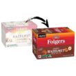 Folgers Hazelnut Cream Flavored Coffee, 72 Keurig K-Cup Pods, 12 Count (Pack of 6)