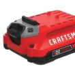 CRAFTSMAN V20 Lithium Ion Battery, 2.0-Amp Hour, 2 Pack (CMCB202-2)