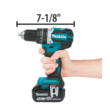 Makita XT269M 18V LXT Lithium-Ion Brushless Cordless Hammer Drill and Impact Driver Combo Kit (2-Tool) w/ (2) 4Ah Batteries, Bag
