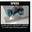 Makita XT281S 18V LXT Lithium-ion Brushless Cordless 2-Piece Combo Kit 3.0Ah Driver-Drill/ Impact Driver