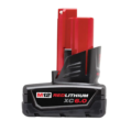 Milwaukee 2415-20-2441-20-48-11-2460 M12 12V Lithium-Ion Cordless 3/8 in. Right Angle Drill with 10 oz. Caulk and Adhesive Gun and 6.0 Ah XC Battery Pack