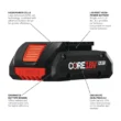 Bosch GXS18V-15N15 4 Amp-Hour, Lithium Power Tool Battery Kit (Charger Included)