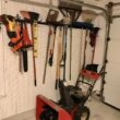 StoreYourBoard BLAT Tool Storage Rack, Garage Wall Mount, Garden, Yard, Shovels, Rakes, Brooms, Trimmers, Hoses, and More