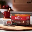 Folgers Hazelnut Cream Flavored Coffee, 72 Keurig K-Cup Pods, 12 Count (Pack of 6)