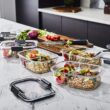 Rubbermaid 5-Piece Meal Prep Containers with Lids