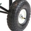 Sunnydaze QH-UC008-BL Utility Steel Garden Cart, Heavy-Duty 400 Pound Capacity Sunnydaze QH-UC008-BL Utility Steel Garden Cart, Heavy-Duty 400 Pound Capacity