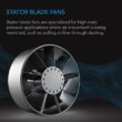 AC Infinity AIRTAP T4, Quiet Register Booster Fan with Thermostat Control. Heating Cooling AC Vent. Fits 4” x 10” Register Holes.